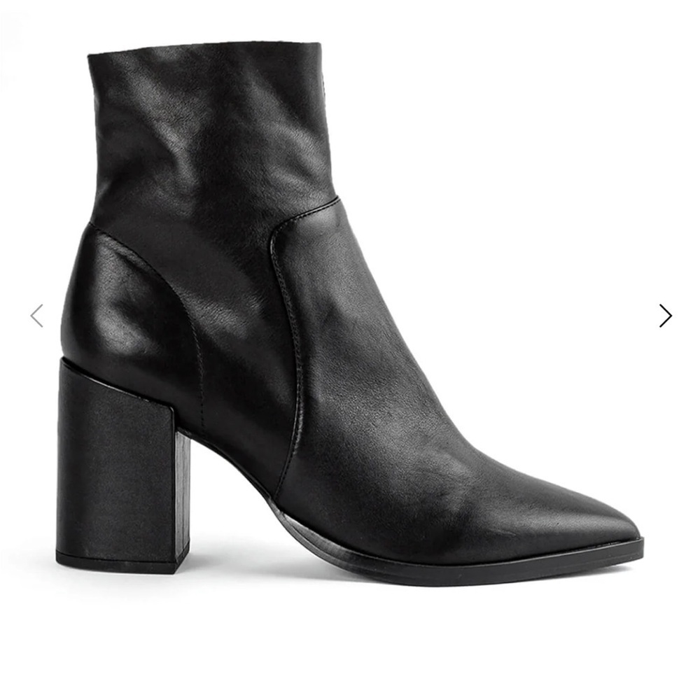 Tony Bianco Brazen Black Heeled Boots- 7.5
